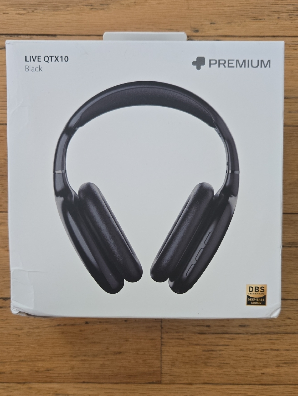 Premium LIVE QTX10 Wireless Over-Ear Headphones - Black